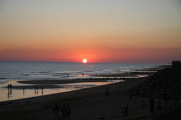 Coucher de soleil à Saint Jean de Monts