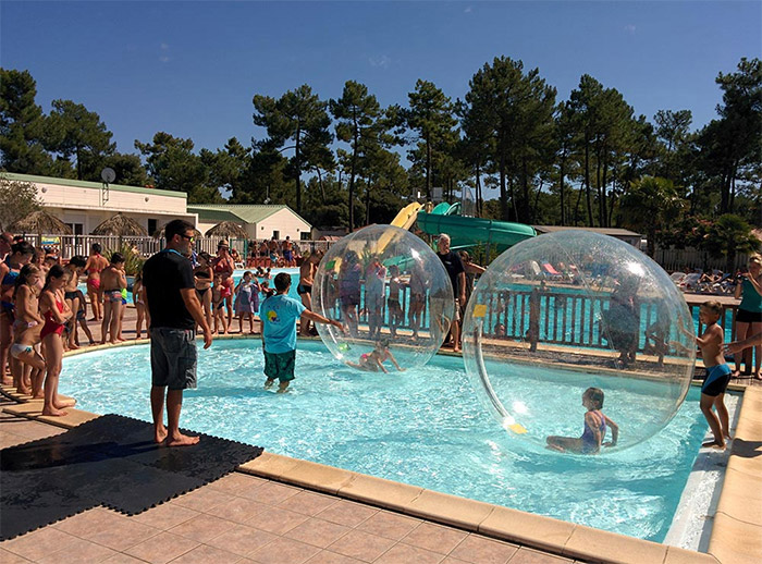animation camping familial sur la côte atlantique