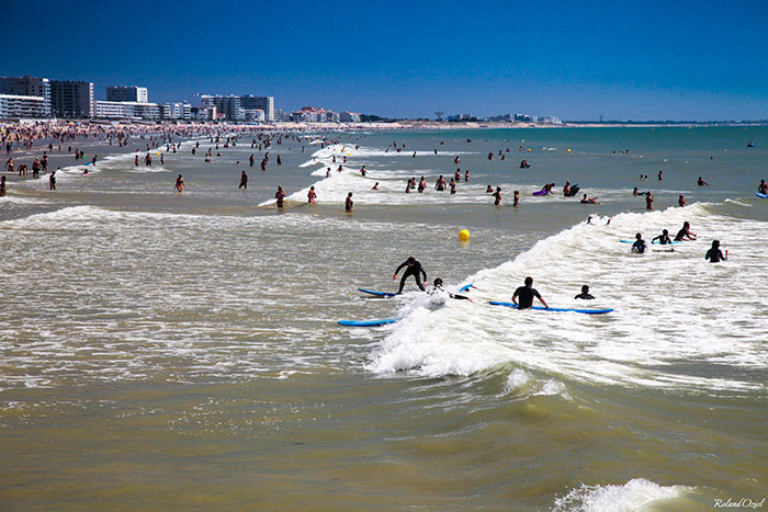 plage et location mobil home sur la côte Atlantique