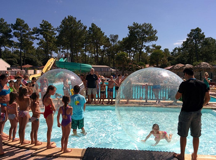 camping week-end de Pâques avec Piscines