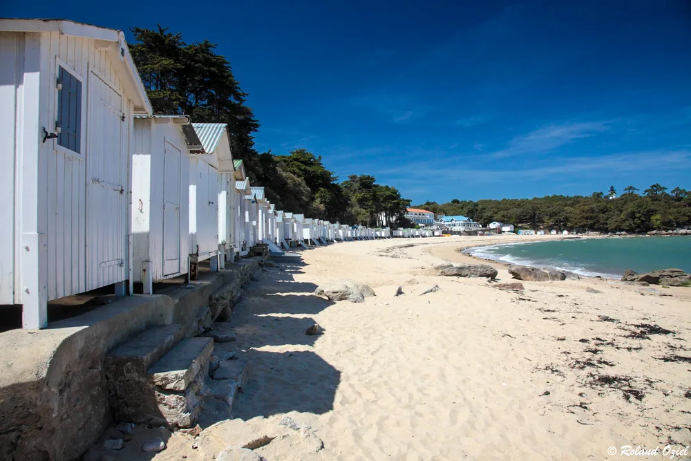Plage du bois de la chaize à Noirmoutier