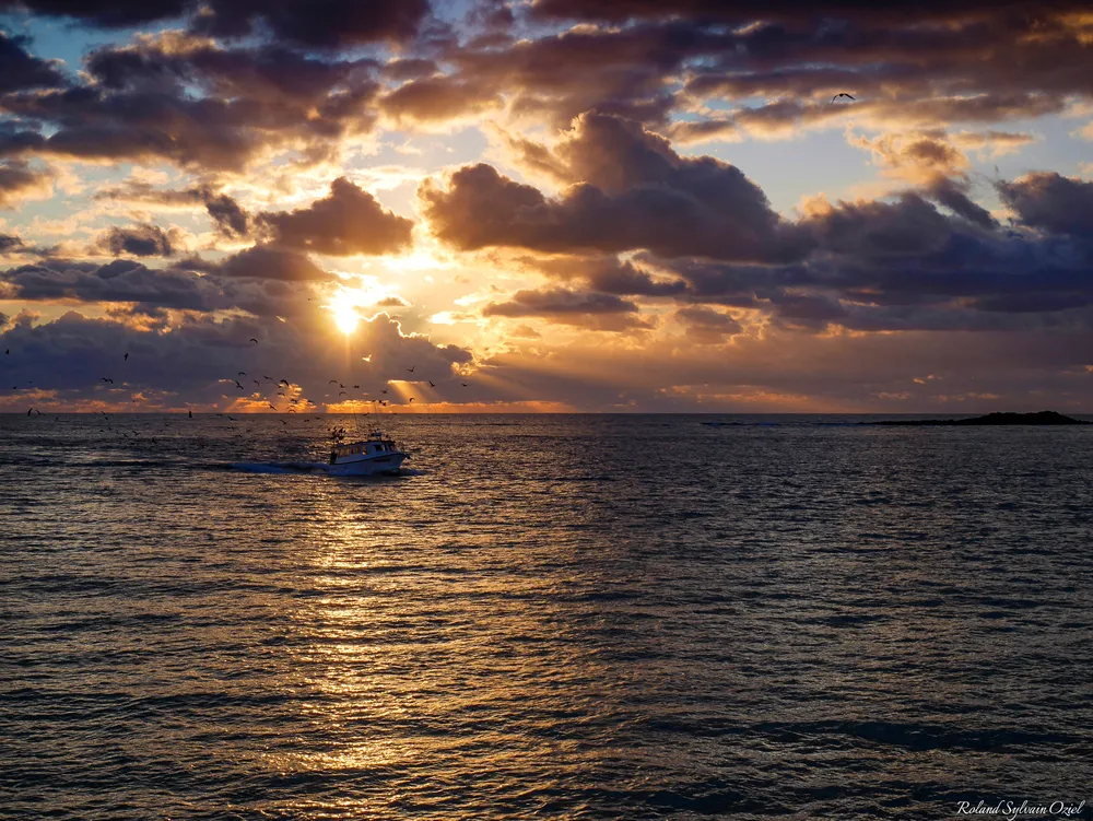 couché de soleil inoubliable proche de Saint Jean de Monts