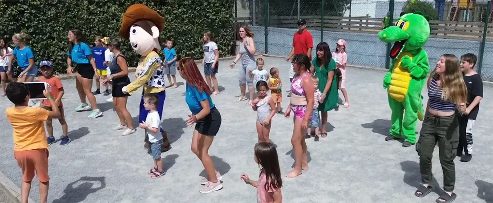 club enfant au camping le california