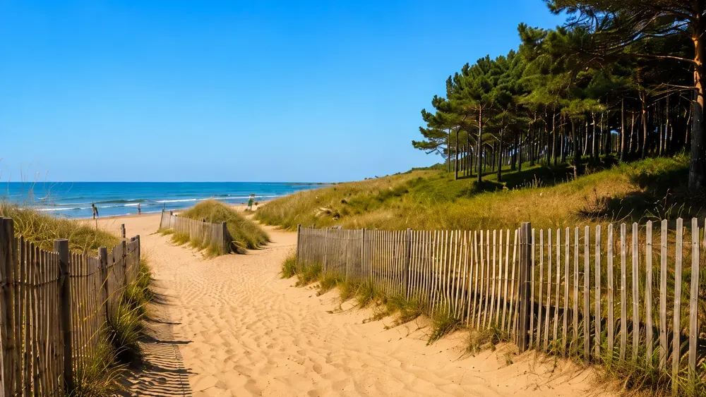 plage de saint jean de monts
